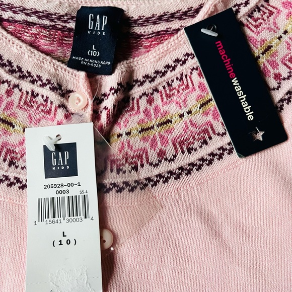NEW! Girls GAP sweater, size 10 - Picture 3 of 4